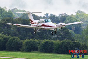 N6711G 1979 Beechcraft Duchess 76 BE76 PDK (KPDK) Peachtree Dekalb airport Atlanta Georgia Photo date: 5-15-2024