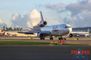 N643FE 1992 Mcdonnell Douglas MD-11 MD11 FedEx Federal Express HNL (PHNL) Honolulu Hawaii International Airport Photo date: 10-4-2024