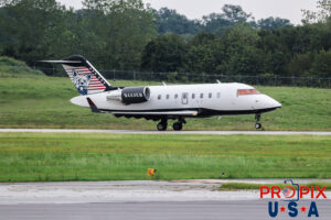 N444KM 2017 Bombardier Challenger 600 CL60 PDK (KPDK) Peachtree Dekalb airport Atlanta Georgia Photo date: 7-28-2024