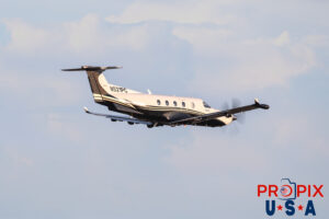 N521PC 2003 Pilatus PC-12 PC12 PDK (KPDK) Peachtree Dekalb airport Atlanta Georgia Photo date: 3-23-2025