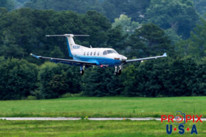N325AF 2023 Pilatus PC-12 On final for Atlanta's PDK airport. Aircraft code: PC12 Airport code(s): PDK, KPDK Photo date: 5-27-2025