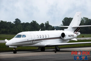N629QS 2021 Cessna Latitude 680A C68A NetJets PDK (KPDK) Peachtree Dekalb airport Atlanta Georgia Photo date: 7-28-2024