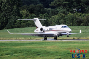N814QS 2021 Cessna Longitude 700 C700 NetJets PDK (KPDK) Peachtree Dekalb airport Atlanta Georgia Photo date: 7-20-2024