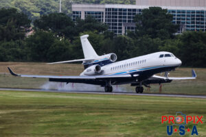 N60SN 2018 Dassault Falcon 7X FA70 PDK (KPDK) Peachtree Dekalb airport Atlanta Georgia Photo date: 8-14-2024