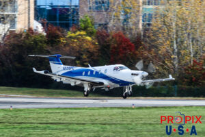 N539PE 2004 Pilatus PC-12 PC12 PDK (KPDK) Peachtree Dekalb airport Atlanta Georgia Photo date: 12-1-2024