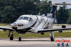 N805PE 2018 Pilatus PC-12 PC12 PDK (KPDK) Peachtree Dekalb airport Atlanta Georgia Photo date: 7-7-2024
