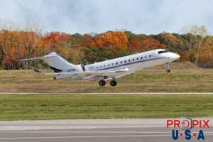 N127QS 2023 Bombardier Global Express GLEX NetJets PDK (KPDK) Peachtree Dekalb airport Atlanta Georgia Photo date: 12-1-2024
