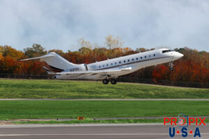 N127QS 2023 Bombardier Global Express GLEX NetJets PDK (KPDK) Peachtree Dekalb airport Atlanta Georgia Photo date: 12-1-2024