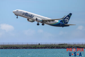 N975AK 2021 Boeing 737-9 B737 Alaska Airlines HNL (PHNL) Honolulu Hawaii International Airport Photo date: 9-23-2024