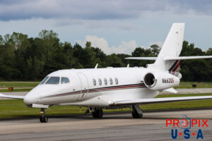 N662QS 2021 Cessna Latitude 680A C68A NetJets PDK (KPDK) Peachtree Dekalb airport Atlanta Georgia Photo date: 7-20-2024