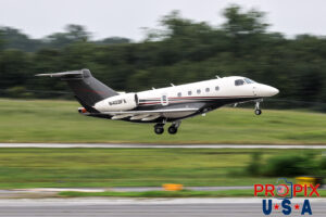 N403FX 2022 Embraer Legacy 450 Departing Atlanta's PDK airport. Aircraft code: E545 Airport code(s): PDK, KPDK Flex Jet Photo date: 5-27-2025