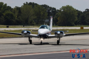 N9054S 1978 Beechcraft Baron 55 BE55 PDK (KPDK) Peachtree Dekalb airport Atlanta Georgia Photo date: 8-14-2024
