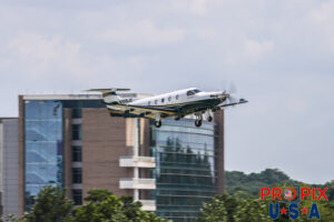 N108JC 2008 Pilatus PC-12 PC12 PDK (KPDK) Peachtree Dekalb airport Atlanta Georgia Photo date: 8-1-2024