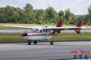 N4CF 1973 Cessna Skyrocket T337G P337 PDK (KPDK) Peachtree Dekalb airport Atlanta Georgia Photo date: 8-14-2024