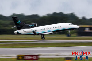 N115TB 2006 Dassault Falcon 900EX Departing Atlanta's PDK airport. Aircraft code: F900 Airport code(s): PDK, KPDK Photo date: 5-27-2025