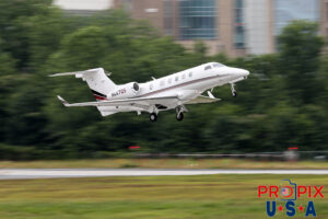 N447QS 2021 Embraer Phenom 300 Departing Atlanta's PDK airport. Aircraft code: E55P Airport code(s): PDK, KPDK NetJets Photo date: 5-27-2025