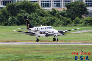 N8GU 1985 Beechcraft King Air 90 C90 PDK (KPDK) Peachtree Dekalb airport Atlanta Georgia Photo date: 7-23-2024
