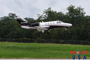 N210MB 1997 Cessna 525 CJ1 Departing Atlanta's PDK airport. Aircraft code: C525 Airport code(s): PDK, KPDK Photo date: 5-27-2025