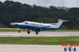 N668AF 2016 Pilatus PC-12 PC12 PDK (KPDK) Peachtree Dekalb airport Atlanta Georgia Photo date: 8-21-2024