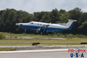 N668AF 2016 Pilatus PC-12 PC12 PDK (KPDK) Peachtree Dekalb airport Atlanta Georgia Photo date: 8-21-2024