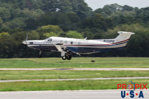N133PE 2008 Pilatus PC-12 PC12 PDK (KPDK) Peachtree Dekalb airport Atlanta Georgia Photo date: 8-21-2024