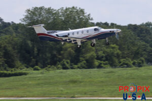 N695PC 1999 Pilatus PC-12 PC12 PDK (KPDK) Peachtree Dekalb airport Atlanta Georgia Photo date: 8-4-2024