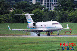 N843GS 1995 Bombardier Challenger 600 CL60 Comedian Dave Chappell chartered this aircraft. PDK (KPDK) Peachtree Dekalb airport Atlanta Georgia Photo date: 7-23-2024