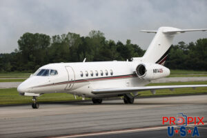 N814QS 2021 Cessna Longitude 700 C700 NetJets PDK (KPDK) Peachtree Dekalb airport Atlanta Georgia Photo date: 7-20-2024
