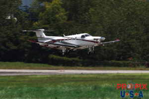 N822NG 2018 Pilatus PC-12 PC12 PDK (KPDK) Peachtree Dekalb airport Atlanta Georgia Photo date: 8-1-2024