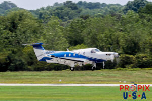 N539PE 2014 Pilatus PC-12 PC12 PDK (KPDK) Peachtree Dekalb airport Atlanta Georgia Photo date: 7-7-2024