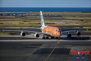 JL-383A 2019 Airbus 380 A380 ANA All Nippon Airways Country of registration: Japan HNL (PHNL) Honolulu Hawaii International Airport Photo date: 10-20-2024