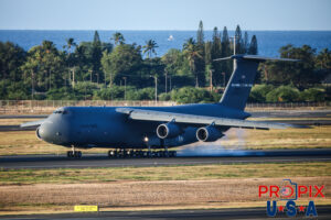 60026 Lockheed C-5 M Super Galaxy United States Air Force USAF HNL (PHNL) Honolulu Hawaii International Airport Photo date: 10-20-2024