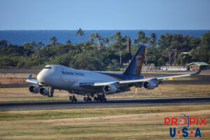 N572UP 2007 Boeing 747 44AF B747 UPS United Parcel Service HNL (PHNL) Honolulu Hawaii International Airport Photo date: 10-20-2024