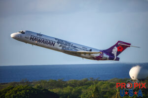 N486HA 2001 Boeing 717 B717 Hawaiian Airlines HNL (PHNL) Honolulu Hawaii International Airport Photo date: 10-20-2024
