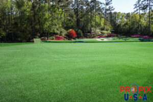 Amen Corner at Augusta National Golf Course site of the Masters Tournament. Photo date: 4-4-2017