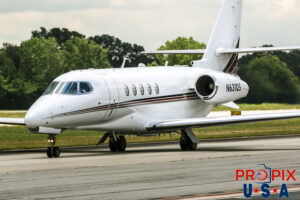 N631QS 2019 Cessna Latitude 680A C68A NetJets PDK (KPDK) Peachtree Dekalb airport Atlanta Georgia Photo date: 5-15-2024