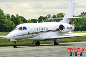 N631QS 2019 Cessna Latitude 680A C68A NetJets PDK (KPDK) Peachtree Dekalb airport Atlanta Georgia Photo date: 5-15-2024