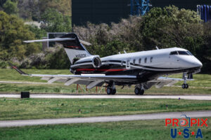 N350CK 2019 Bombardier Challenger 350 CL35 PDK (KPDK) Peachtree Dekalb airport Atlanta Georgia Photo date: 4-4-2024 On this day winds were gusting up to 40 knots.