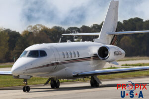 N526QS 2017 Cessna Latitude 680A C68A NetJets PDK (KPDK) Peachtree Dekalb airport Atlanta Georgia Photo date: 3-27-2024