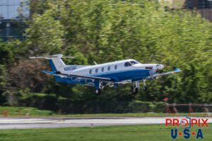 N860AF 2019 Pilatus PC-12 PC12 PDK (KPDK) Peachtree Dekalb airport Atlanta Georgia Photo date: 3-27-2024
