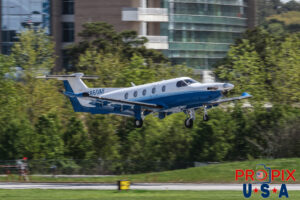 N860AF 2019 Pilatus PC-12 PC12 PDK (KPDK) Peachtree Dekalb airport Atlanta Georgia Photo date: 3-27-2024