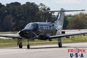N782DL 2007 Pilatus PC-12 PC12 PDK (KPDK) Peachtree Dekalb airport Atlanta Georgia Photo date: 3-27-2024
