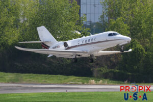 N687QS 2019 Cessna Latitude 680A C68A NetJets PDK (KPDK) Peachtree Dekalb airport Atlanta Georgia Photo date: 3-31-2024
