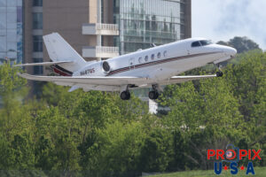 N687QS 2019 Cessna Latitude 680A C68A NetJets PDK (KPDK) Peachtree Dekalb airport Atlanta Georgia Photo date: 3-31-2024