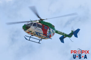 N445CH 2015 Airbus Eurocopter EC-145 EC45 PDK (KPDK) Peachtree Dekalb airport Atlanta Georgia Photo date: 4-4-2024 On this day winds were gusting up to 40 knots. Children's healthcare of Atlanta. www.choa.org