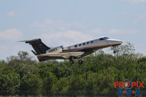 N360FX 2014 Embraer Phenom 300 E55P Flex Jet PDK (KPDK) Peachtree Dekalb airport Atlanta Georgia Photo date: 4-4-2024 On this day winds were gusting up to 40 knots. Flex Jet