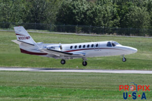 N100WP 1990 Cessna Citation V 560 C560 PDK (KPDK) Peachtree Dekalb airport Atlanta Georgia Photo date: 4-4-2024 On this day winds were gusting up to 40 knots.