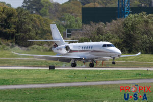 N641QS 2020 Cessna Latitude 680A C68A NetJets PDK (KPDK) Peachtree Dekalb airport Atlanta Georgia Photo date: 4-4-2024 On this day winds were gusting up to 40 knots.