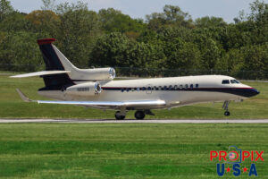 N8889 2011 Dassault Falcon 7X FA7X PDK (KPDK) Peachtree Dekalb airport Atlanta Georgia Photo date: 4-4-2024 On this day winds were gusting up to 40 knots.