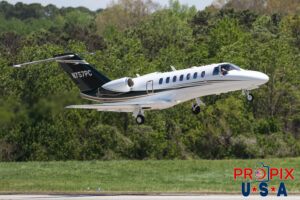 N757PC 2007 Cessna CJ3 525B C25B PDK (KPDK) Peachtree Dekalb airport Atlanta Georgia Photo date: 4-4-2024 On this day winds were gusting up to 40 knots.